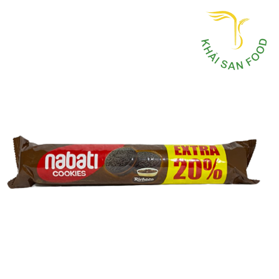 Bánh Quy Nabati Nhân Kem Hương Vani 112g