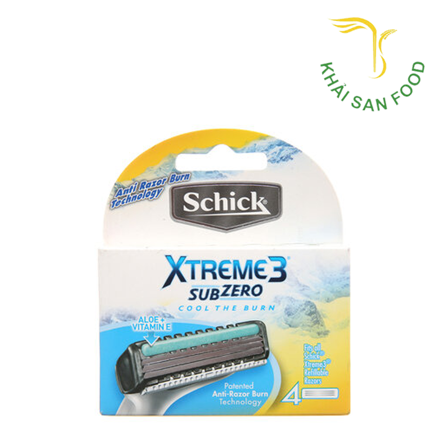 Lưỡi Dao Cạo Schick Xtreme3 4S