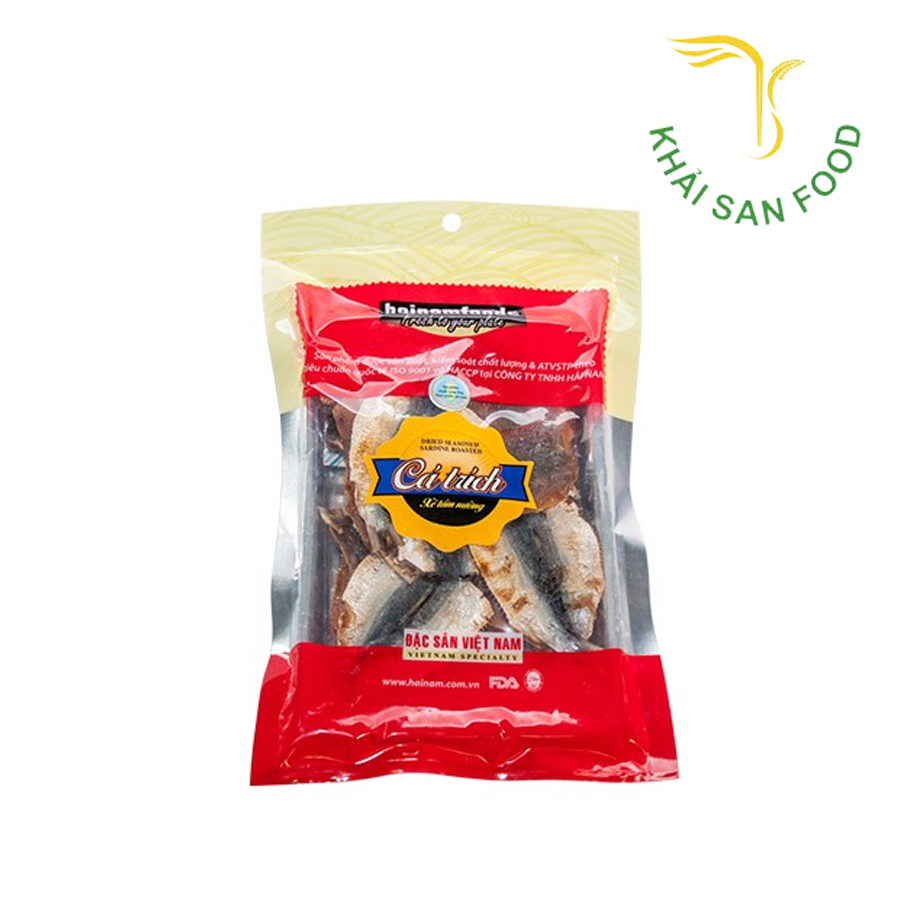 Hải Nam Cá Trích Khô Tẩm Nướng 90Gr