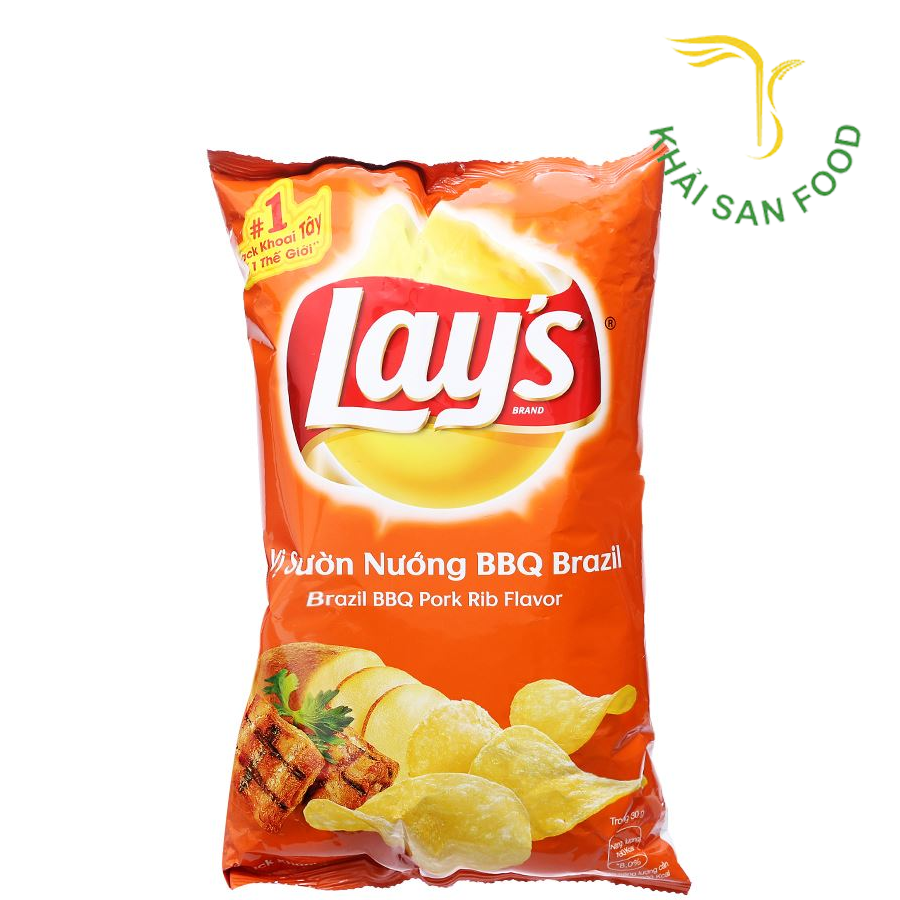 Lays Vị Sườn Nướng BBQ 95G ( 90G )