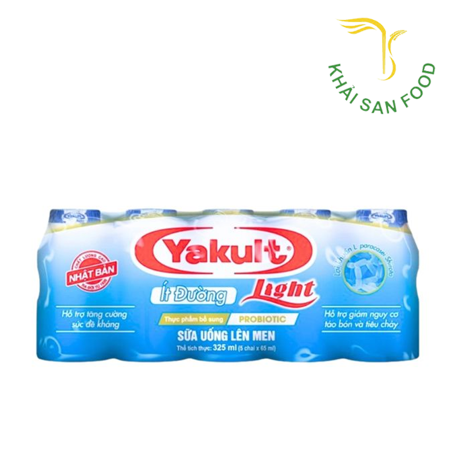 Sữa Uống Lên Men Yakul Ít Đường - Lốc