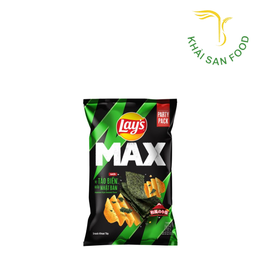 Lay's Max Vị Tảo Biển Nori 42G