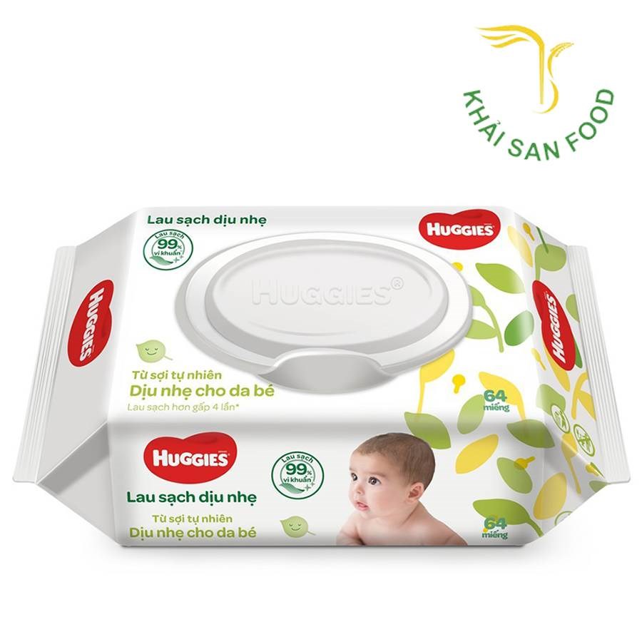 Huggies Khăn Ướt (Không Mùi)