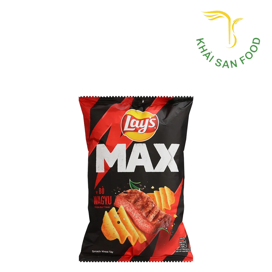 Lay's Max Vị Bò Wagyu 42G ( 45G )