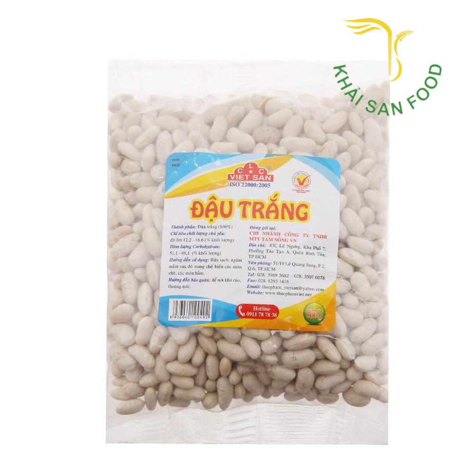 Đậu Trắng 500G