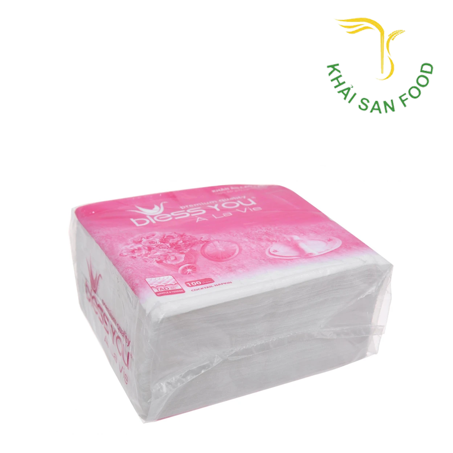 Khăn Napkin Tissue Bless You Alavie 23x23