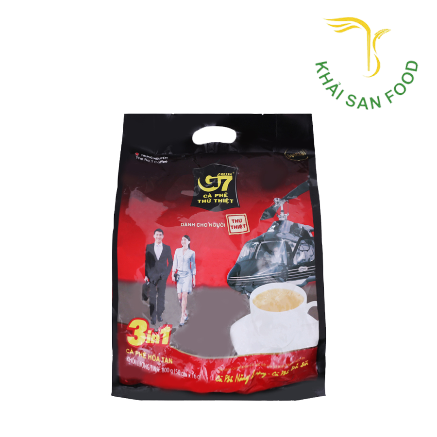 Cà Phê G7 3in1 Bịch 50 Sachets