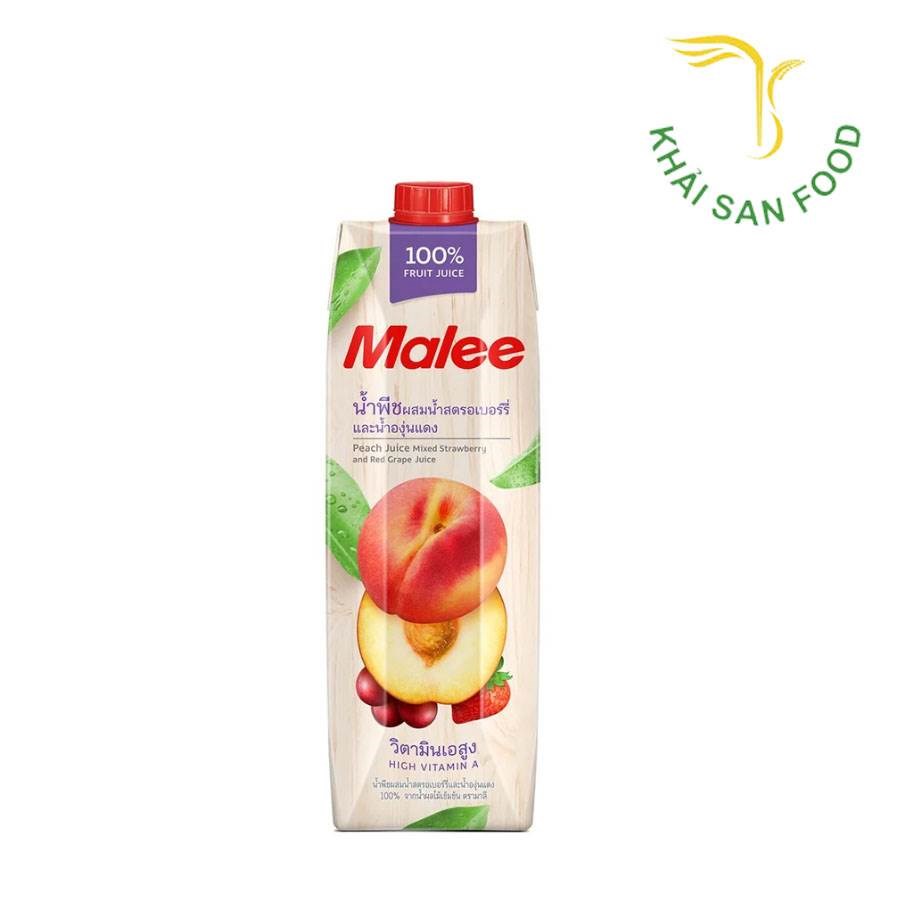 Nước Ép Malee Vải 100% 1L