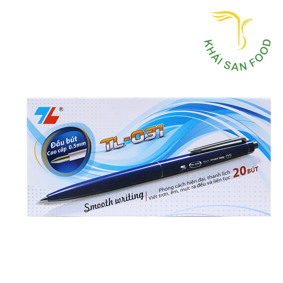 Bút Bi TL-031 Xanh Hộp 20