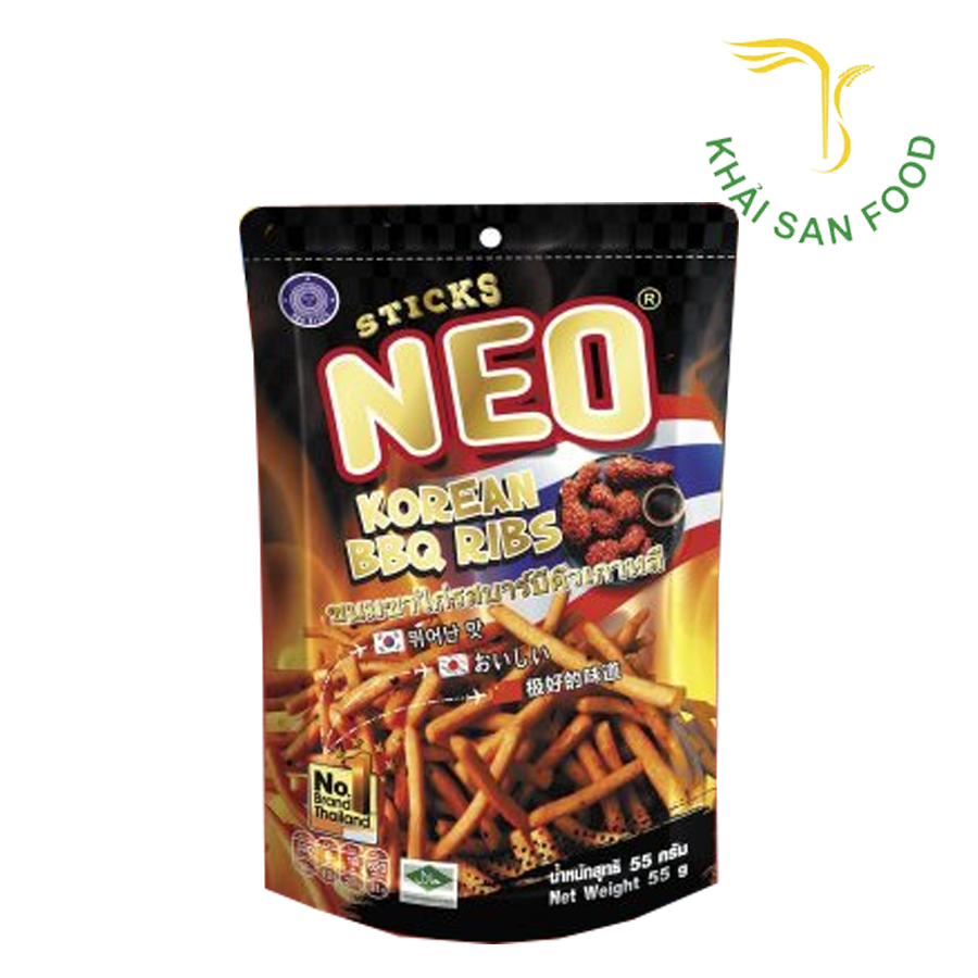 Bánh Sticks Neo BBQ 55g