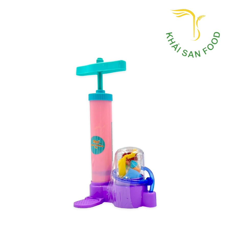 Đồ Chơi Trẻ Em Bơm Bong Bóng Và Bong Bóng Kèm Theo Kẹo Đồ Chơi PATI 5g