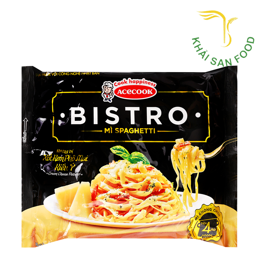 Mì Spaghetti Bistro Xốt Kem Phô Mai