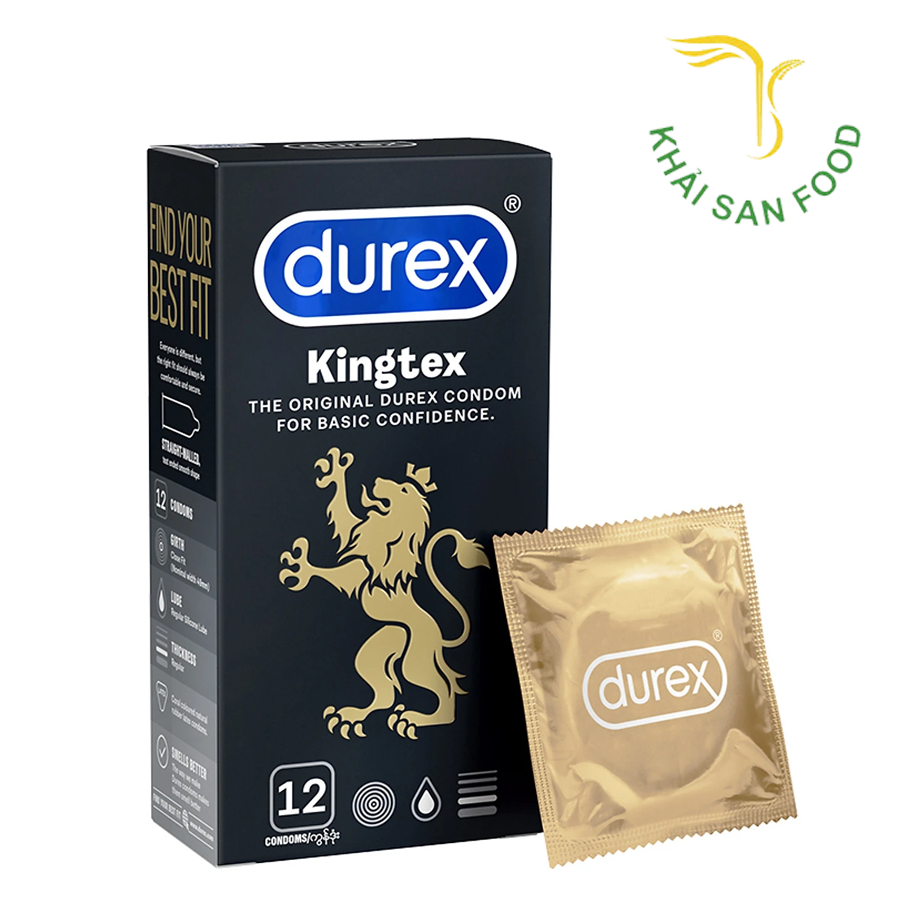 Durex Bao Cao Su Kingtex 12S (New)