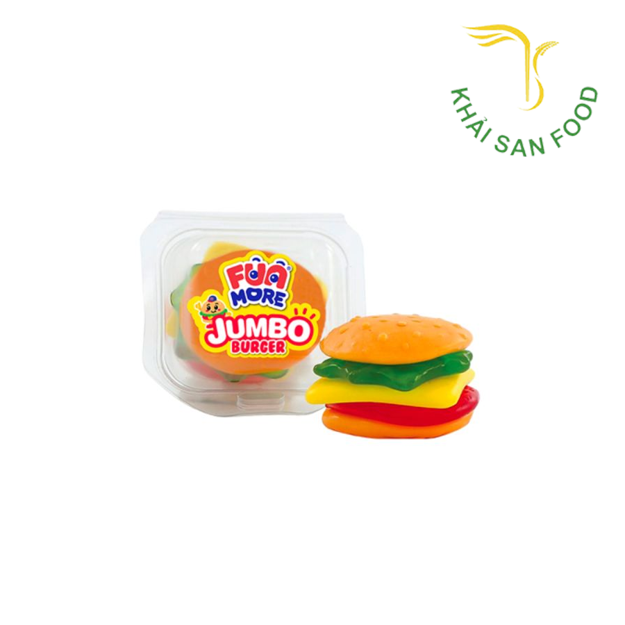 Kẹo Dẻo Burger Khổng Lồ Funmore 50Gr