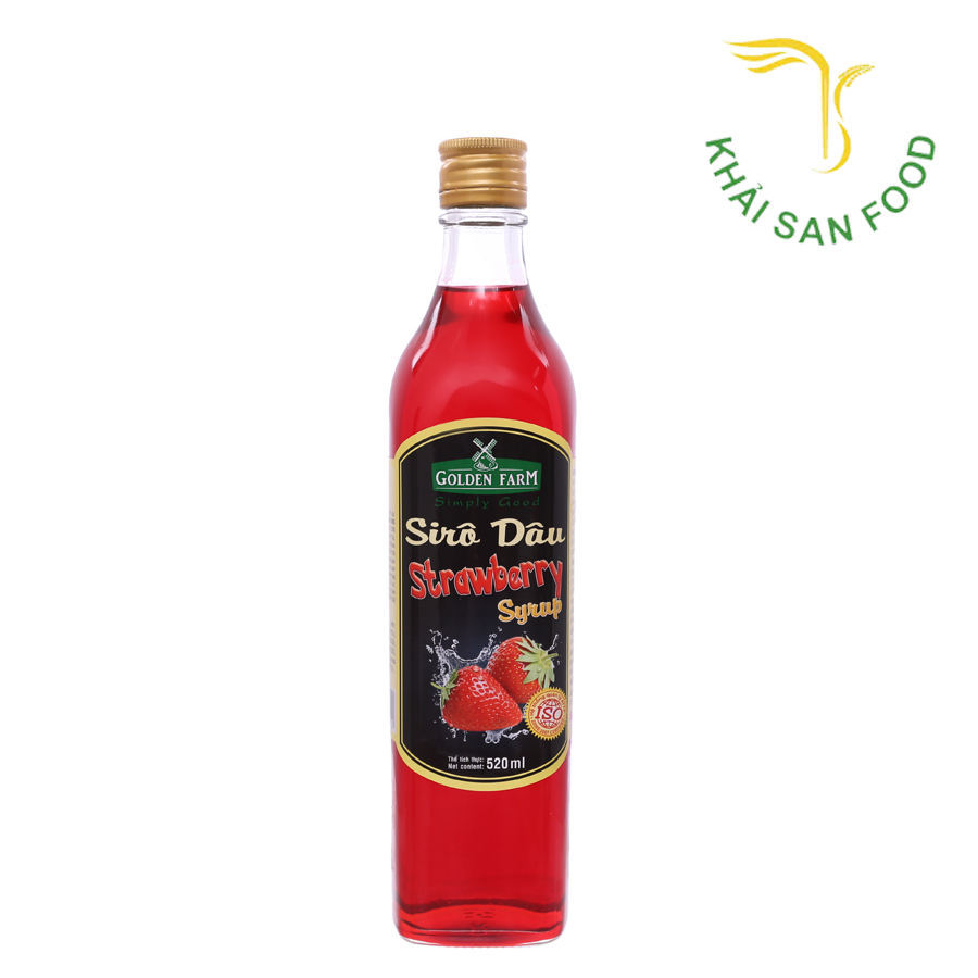 Sirô Dâu - Golden Farm 520 ml