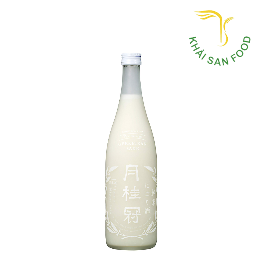 Rượu Sake Premium Gekkeikan Junmai Nigori Sake