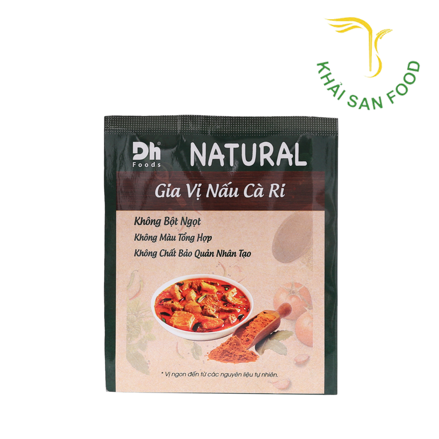 Natural Gia Vị Nấu Cà Ri 10g