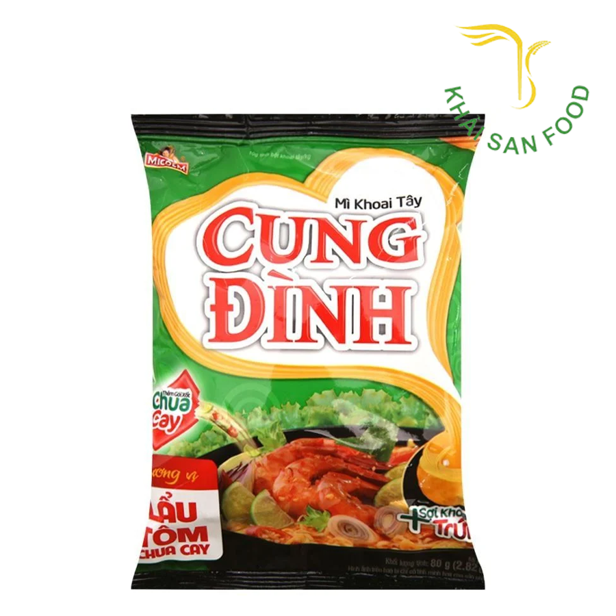 Mì Cung Đình Vị Lẩu Tôm Chua Cay 85g