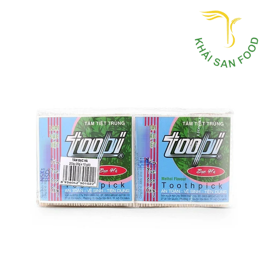 Tăm Tiệt Trùng Bạc Hà TBP100