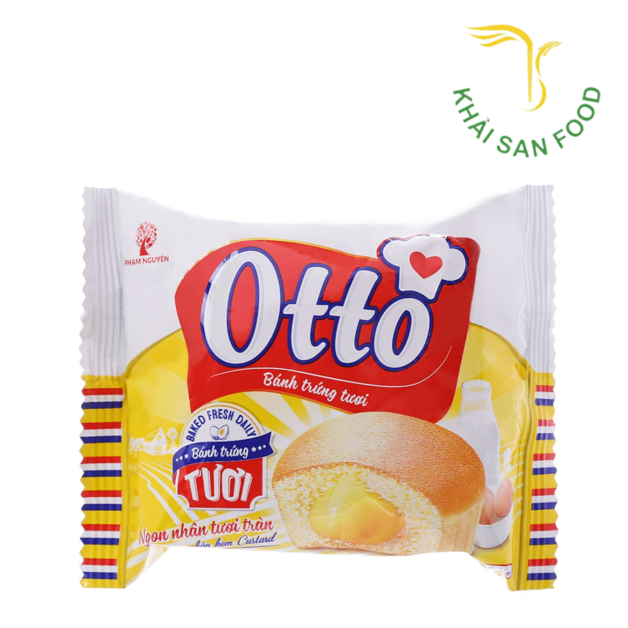 Bánh Trứng Tươi Otto Kem Custard 38G ( 35G )