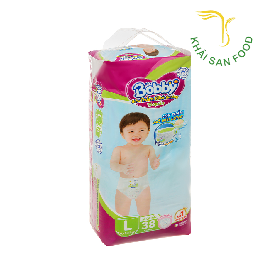 Bobby Tã Quần Size L 38M(36+6)
