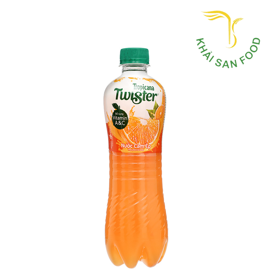 PS Twister Cam Chai Nhựa 450ml