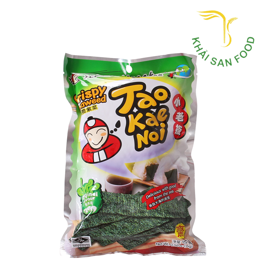Rong Biển TKN Crispy Seaweed Vị Truyền Thống 15g