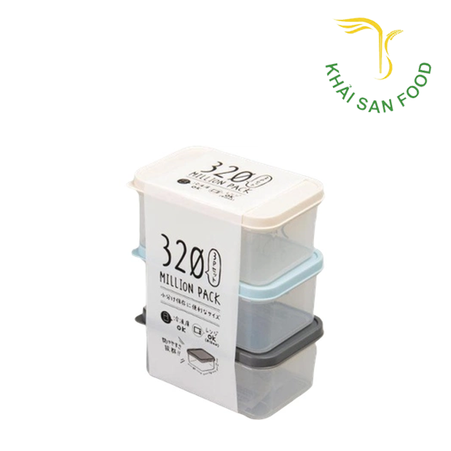 LS Hộp Nhựa Đựng Thực Phẩm Yamada 320mlx3-548007