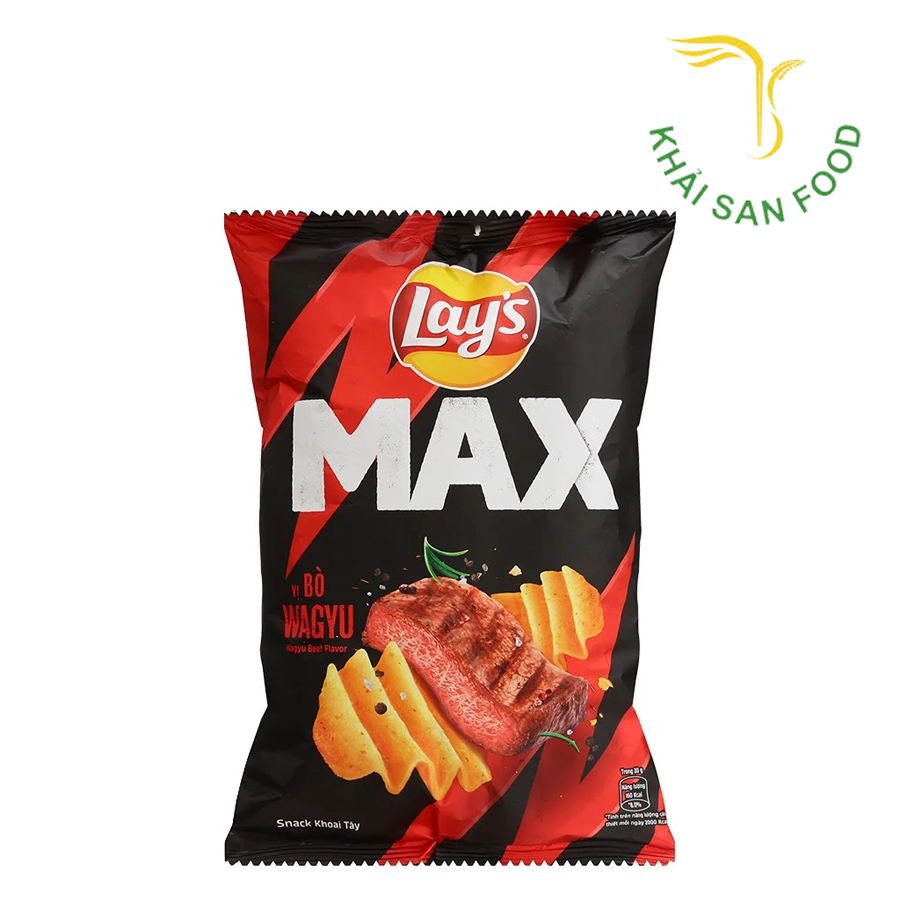 Lay's Max Vị Bò Wagyu 75G