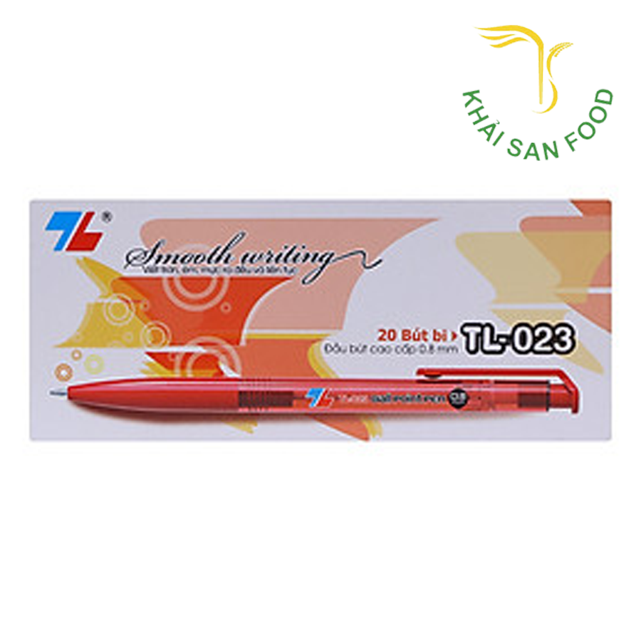 Bút Bi TL-023 Đỏ Hộp 20