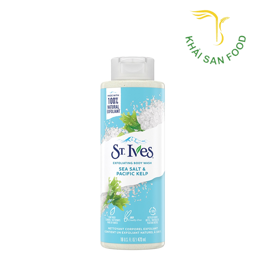 St Ives Sữa Tắm Muối Biển 473ML