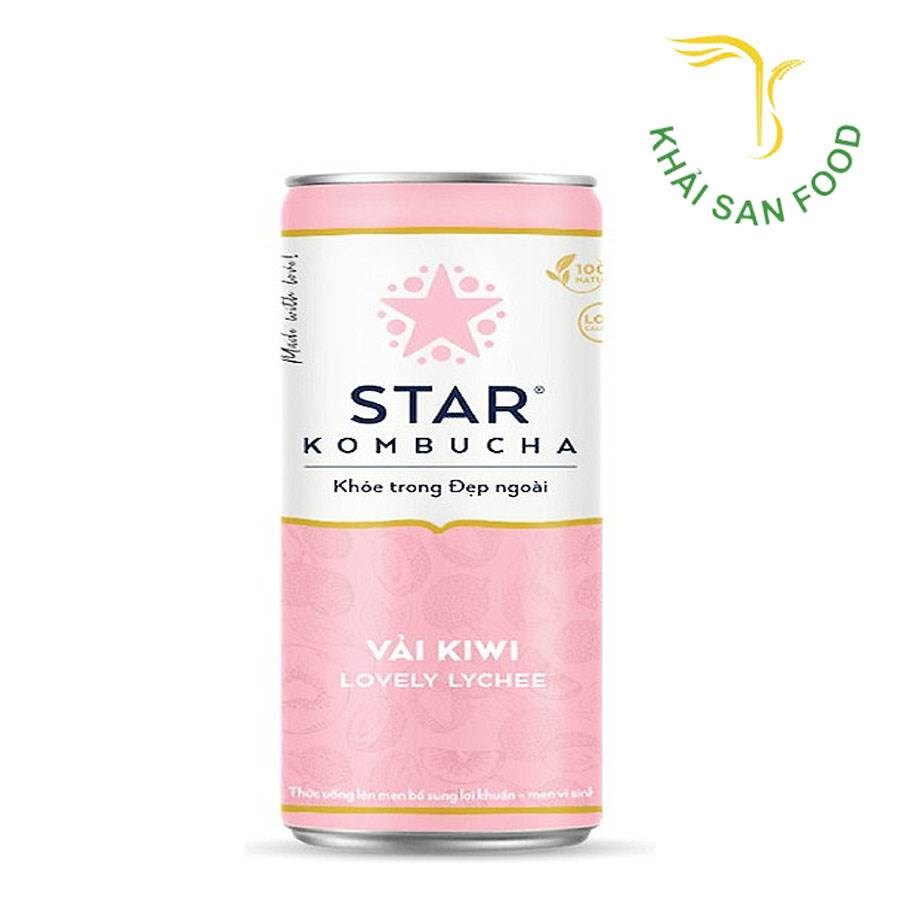 Star Kombucha Vải Kiwi