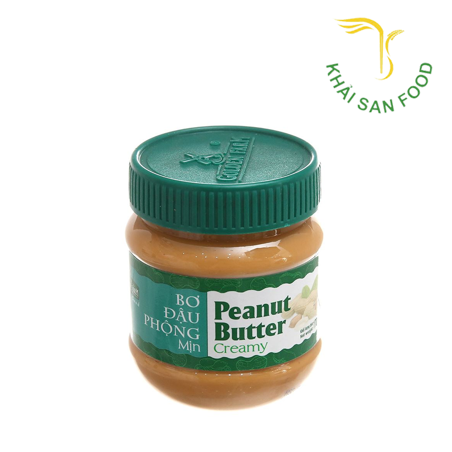 Bơ Đậu Phộng Mịn - Golden Farm 170 g