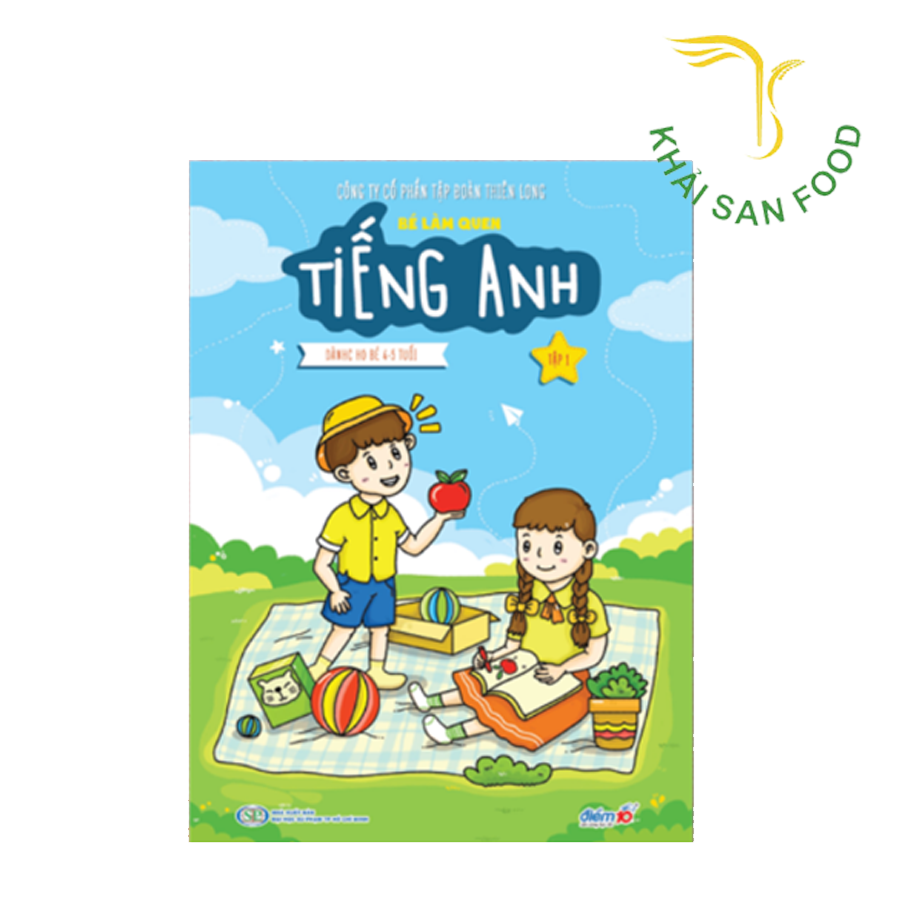 Làm Quen Tiếng Anh Bộ 1 TP-LQTA01( 4-5 Tuổi )