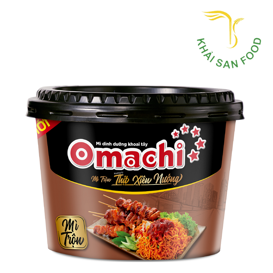 Mì Tô Omachi Thịt Nướng 95G
