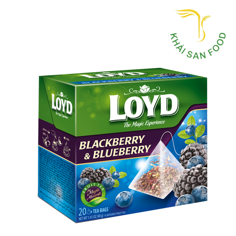Trà Loyd 40g Blackberry & Blueberry