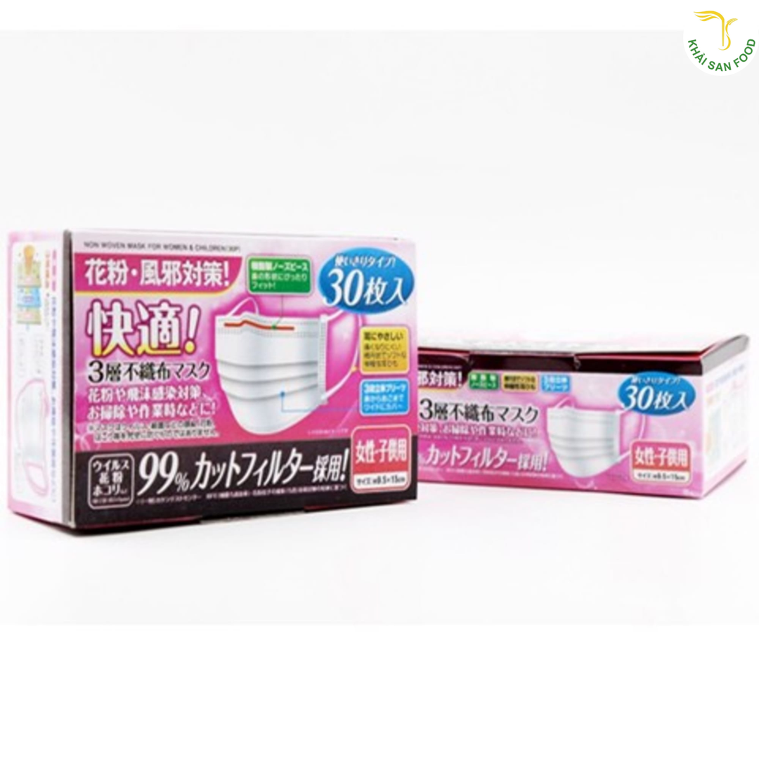 Set 30 Khẩu Trang Chống Ô Nhiễm Size M