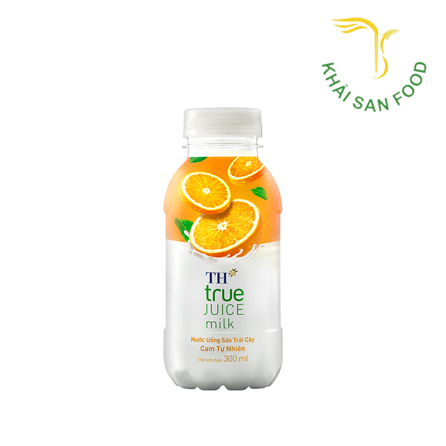 Sữa trái cây hương Cam TH True Milk 300Ml