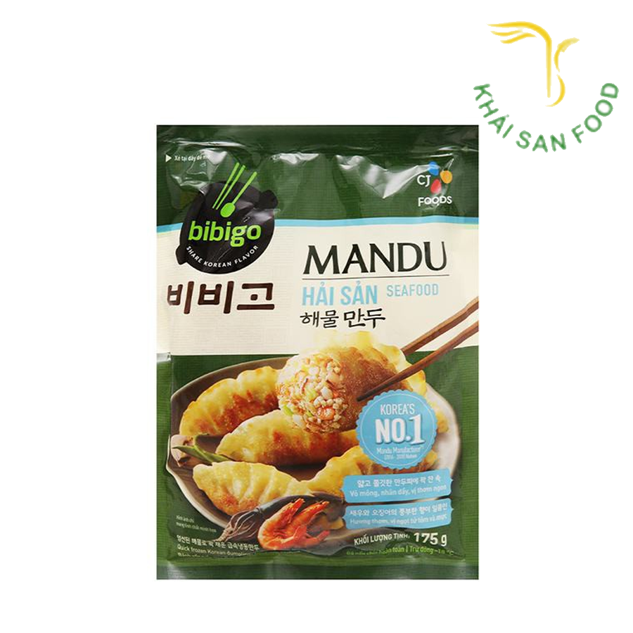 Bánh Xếp Kiểu Hàn Quốc Nhân Hải Sản 350g
