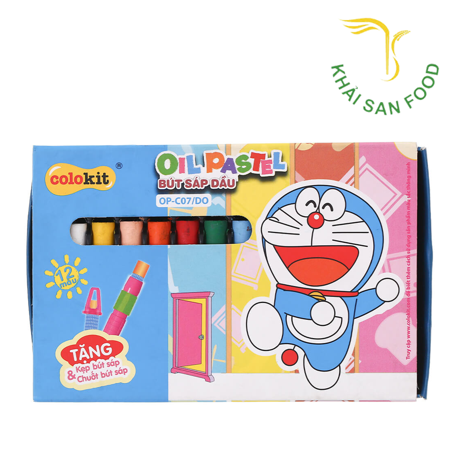 Bút Sáp Dầu OP-C07/DO 12 Màu