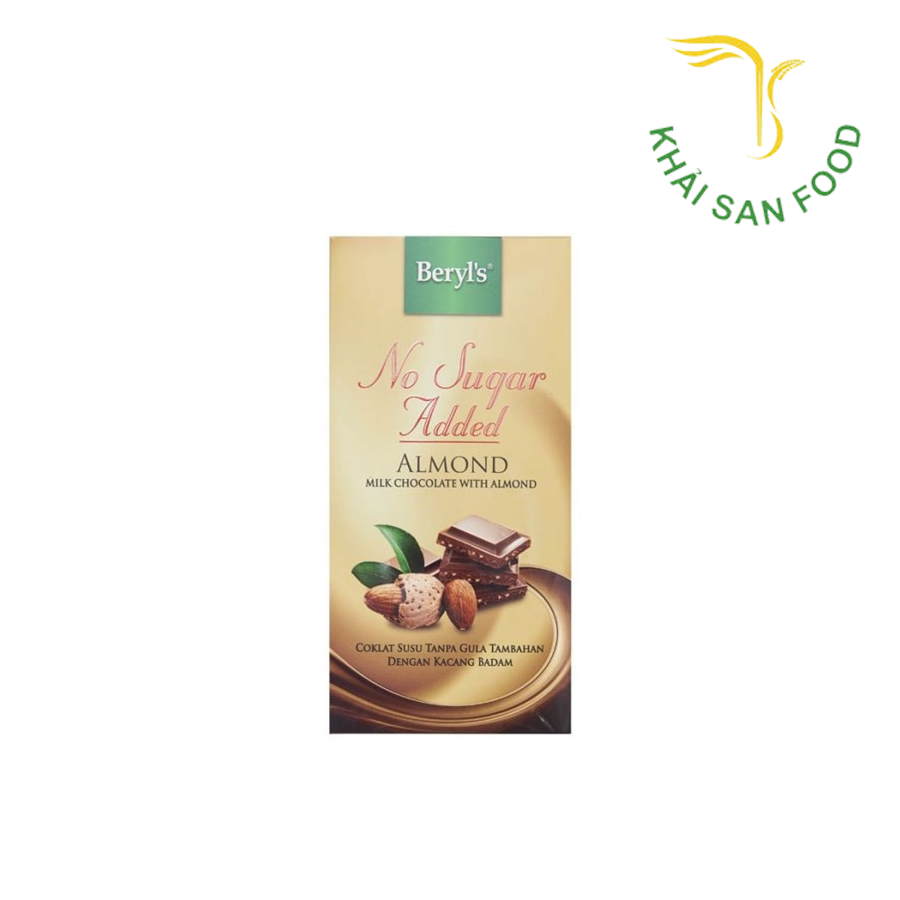 Sô Cô La Beryls 85G Sữa Hạt Dẻ Không Đường