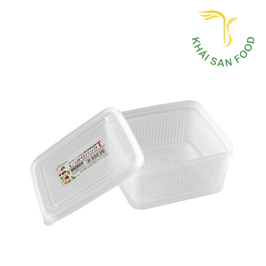 Hộp Nhựa Đựng Thực Phẩm 2 Lớp 1.1L Nakaya