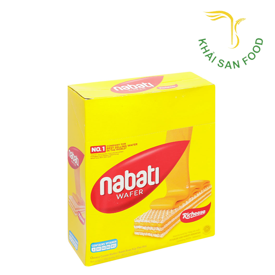 Bánh Xốp Nabati Phô Mai 300g