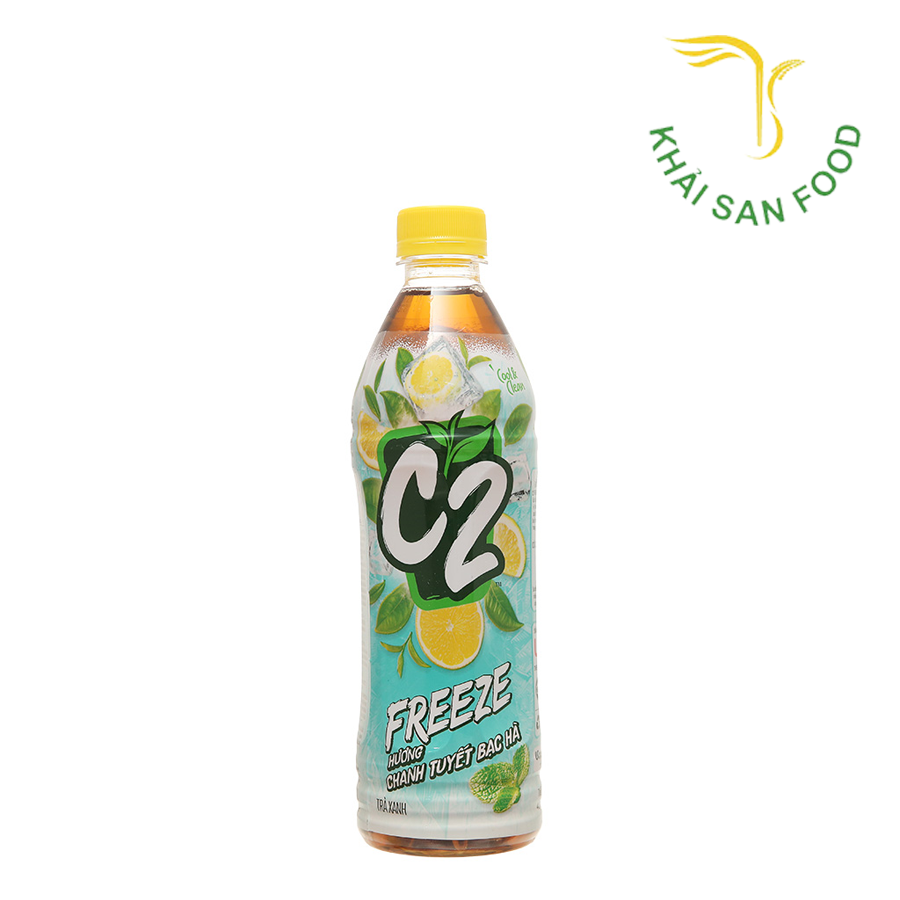 Trà C2 Tuyết Bạc Hà 455ml