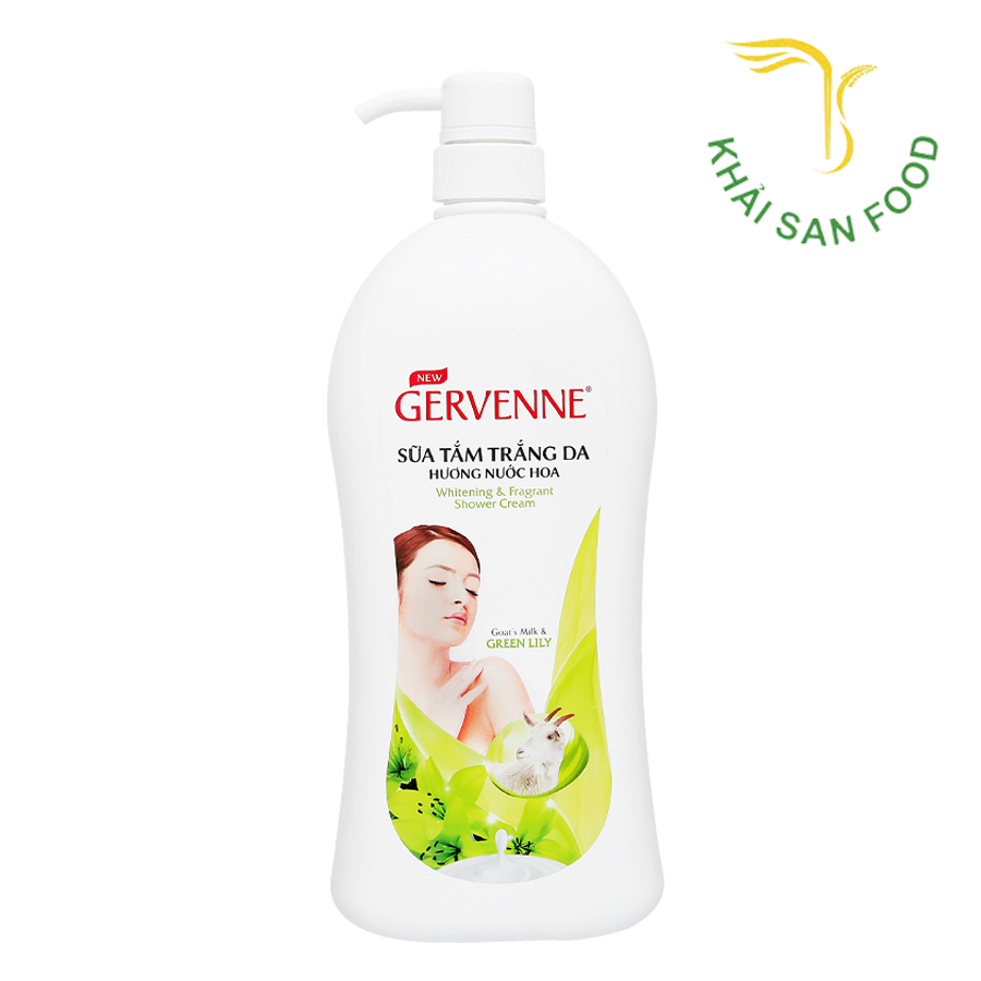Gervenne Sữa Tắm Hương Kiwi - Bạch Trà 900G