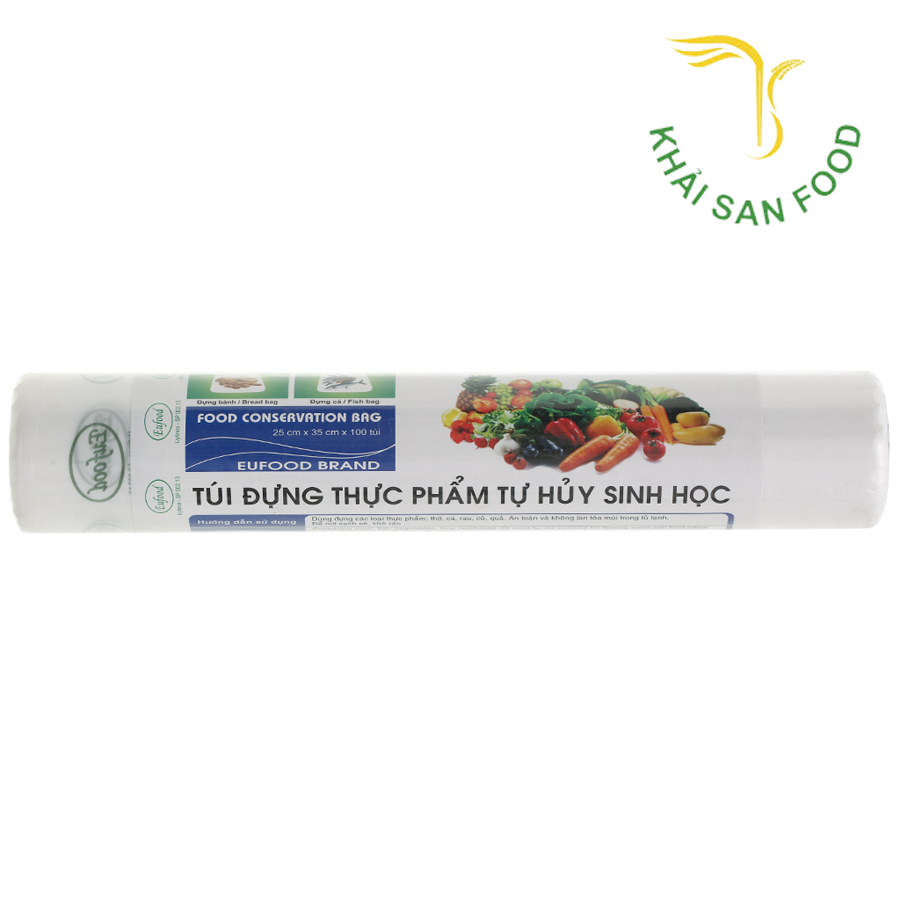 Túi Cuộn Xé Tự Hủy 25*35 (1Kg/ Cuộn)