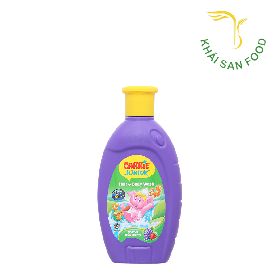 Carrie Junior Tắm Gội Grapeberry 280g