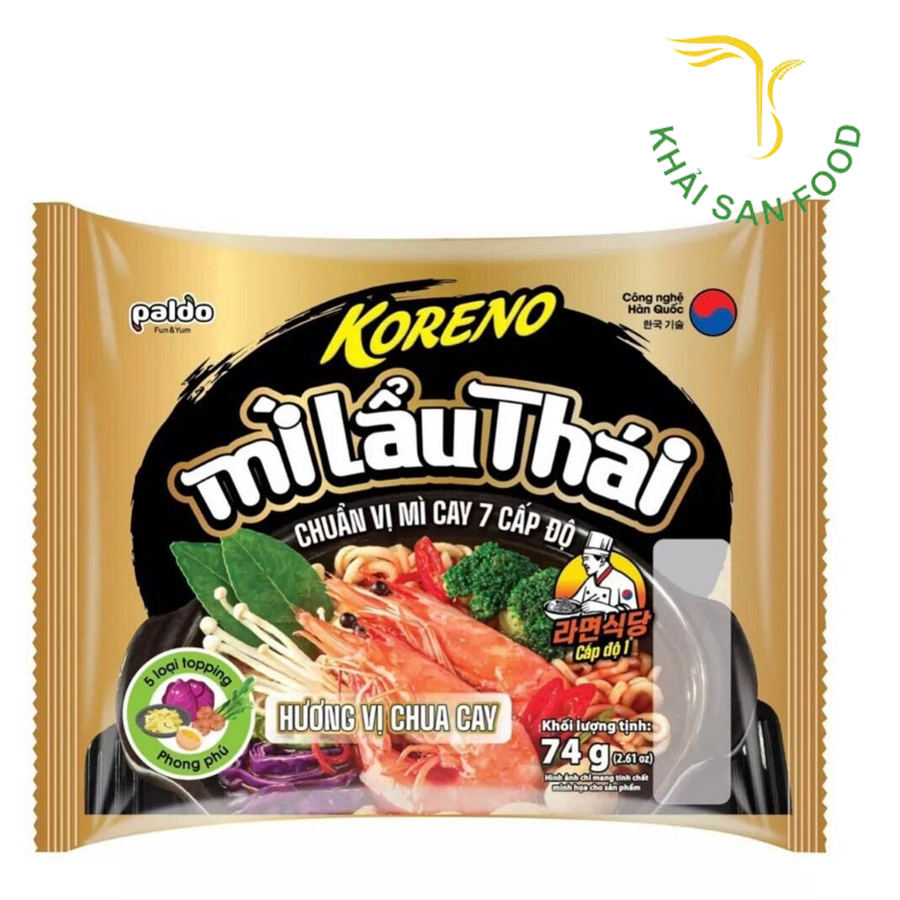 Mì Koreno Lẩu Thái 74g