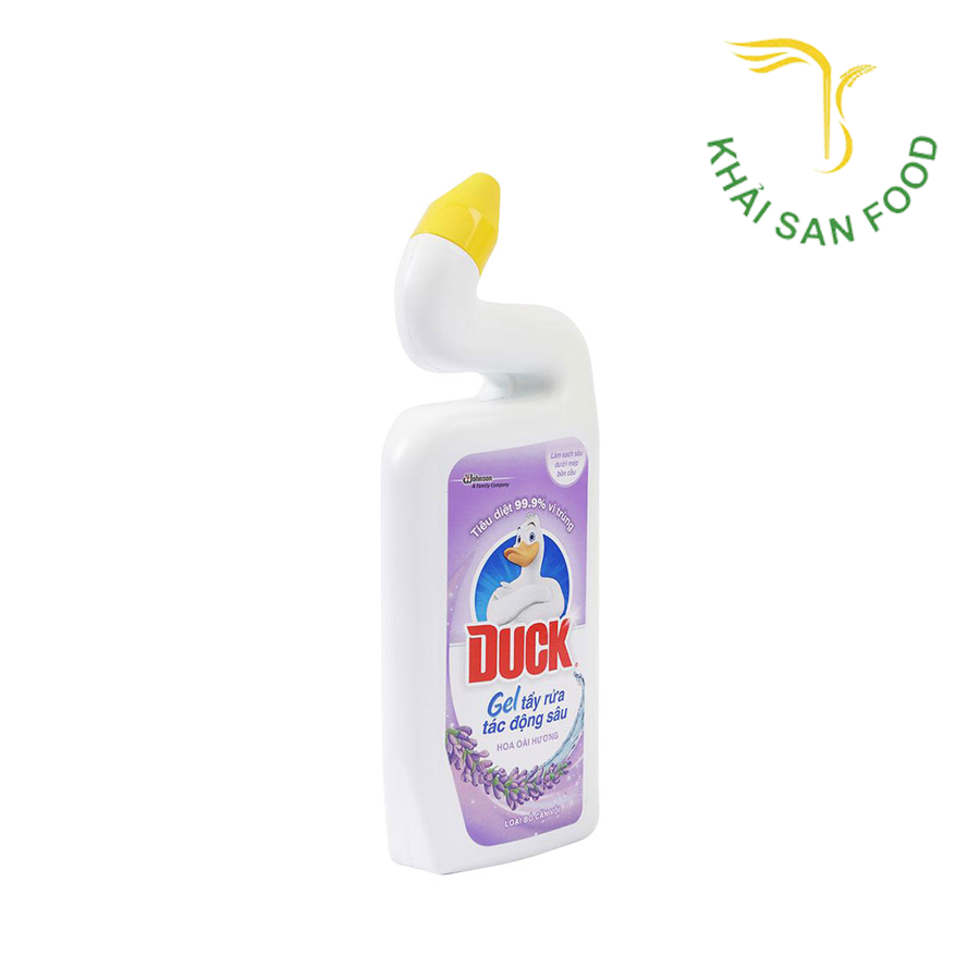 Duck Gel Tẩy Rửa Tác Động Sâu Hoa Oải Hương 500ML