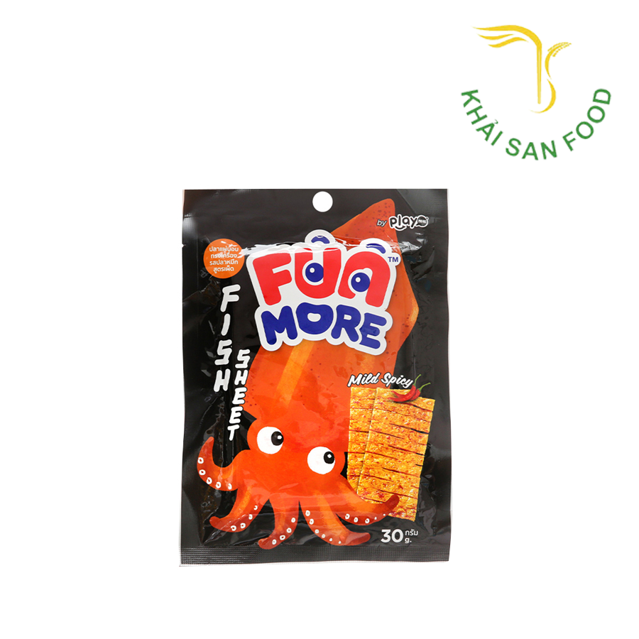 Snack Cá Vị Mực Siêu Cay Funmore 30G